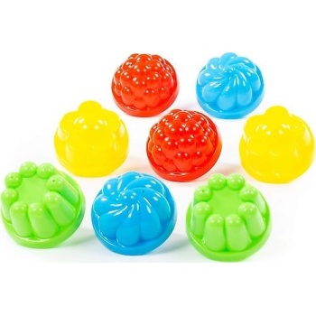 Polesie Dekoratif Kalıplar 8li - POL-3338 (Lisinya)