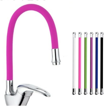 Mix Kuğu Mutfak Evye Batarya Renkli Oynar Başlıklı Pembe ( Lisinya )