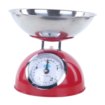 Paslanmaz Çelik 5 Kg Kapasiteli Mekanik İnce Ayar Terazi | Hassas Ve Dayanıklı Tartım ( Lisinya )