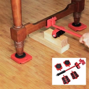 Pratik Ağır Beyaz Eşya Mobilya Taşıma Kaydırma Aleti Aparatı Seti Tekerlekli Basit Kullanım ( Lisinya )