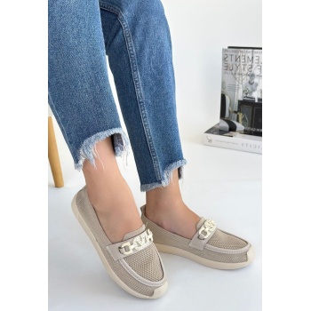 Wata Bej Triko Babet Ayakkabı - Lisinya