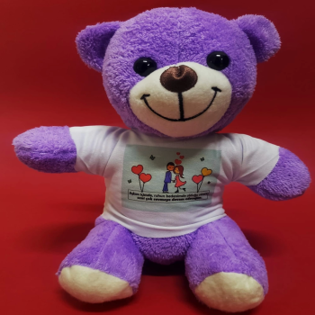 Mutlu Aşıklar Temalı Peluş Ayıcık - Lisinya