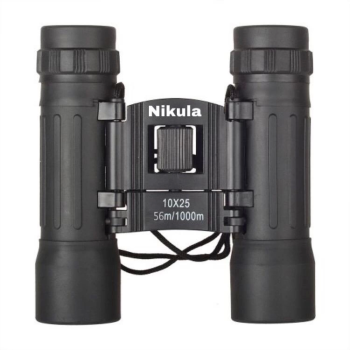 10x25 Av Dürbünü 56m/1000m  Kauçuk Kaplama Siyah - Lisinya