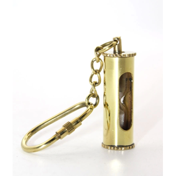 Pirinç Kumsaati Anahtarlık Ksk2109 - Lisinya