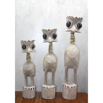 Ahşap 3lü Deve Kuşu Seti 90 Cm Trendy:7 - Lisinya