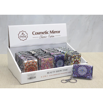 Taşlı El Aynası Anahtarlık Alk3770 - Lisinya