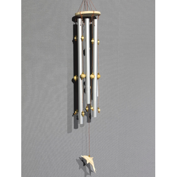 Boncuklu Metal Rüzgar Çanı 3dıarta-29 - Lisinya