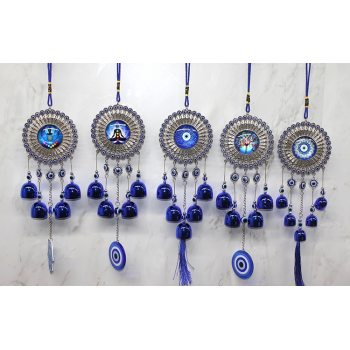 Metal Nazar Boncuğu Çan Alk3491 - Lisinya