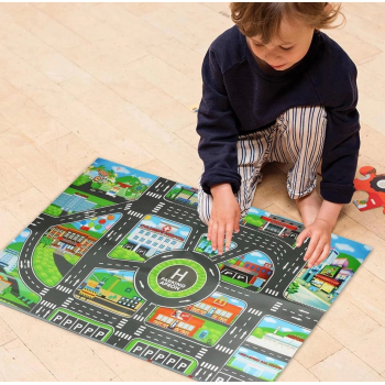 Çocuk Oyun Matı (mutlu Şehir Hayatı) - Lisinya