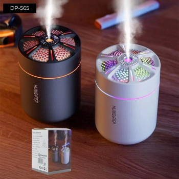 Yuvarlak Petek Tasarımlı Rgb Buhar Makinesi - Lisinya