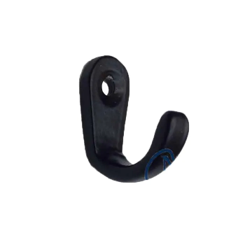 Tekli Anahtar, Bijuteri, Vitrin, Dekor Askısı - Siyah, 10x18x22 Mm - Lisinya