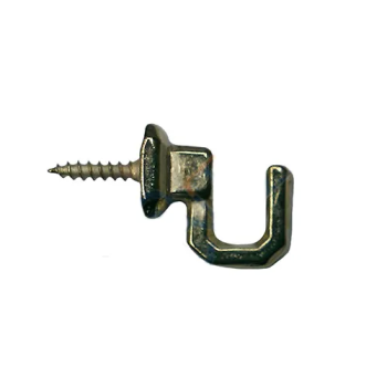 Vidalı Kanca, Askı Küçük - 15x18mm, Sarı - 1 Adet - Lisinya