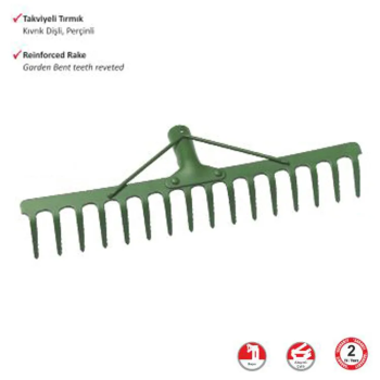 Takviyeli Tırmık 14 Diş - Lisinya