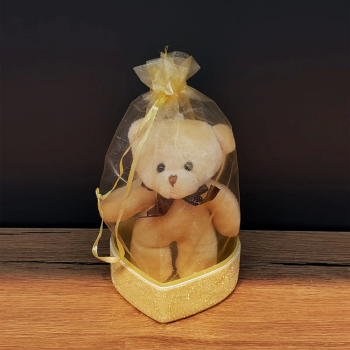 Hediyelik Kese İçinde Ayıcık - Lisinya