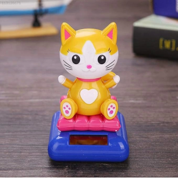 Güneş Enerjili Solar Sallanan Kedi - Lisinya