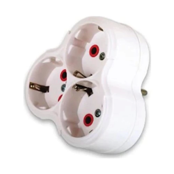 Fetih Üçlü Topraklı Fişli Priz ( Lisinya )