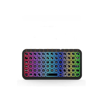 Mini Klavye Smarttv Işıklı Bluetooth Kablosuz Televizyon Ps3 Dizüstü Tabletler Ve Telefonlar İçin ( Lisinya )