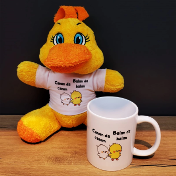 Canım Da Canım Balım Da Balım Oyuncak Ve Kupa Hediye Seti - Lisinya