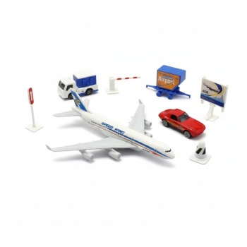 Havaalanı Seti Metal Arabalı - 89730 (Lisinya)