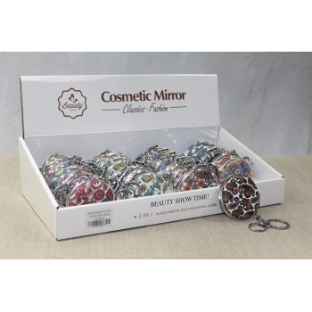 Taşlı El Aynası Anahtarlık Alk3773 - Lisinya