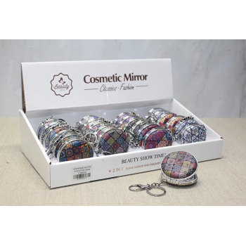 Taşlı El Aynası Anahtarlık Alk3775 - Lisinya