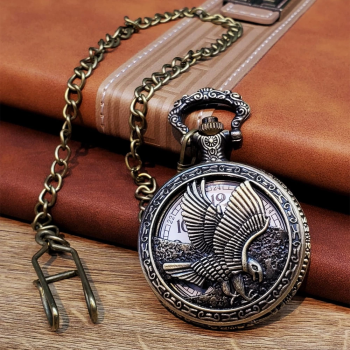 Kartal Tasarımlı Köstekli Saat - Lisinya