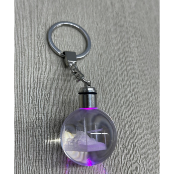 Ledli Sultanahmet Tasarımı Kristal Anahtarlık Alk3804 - Lisinya