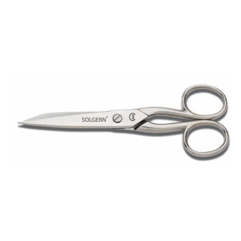 M-218 Sivri Uçlu İplik Temizleme Makası No: 5,5 İnç / 13,97 Cm - Nikel Kaplama - Lisinya