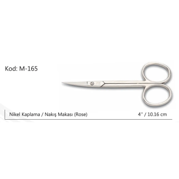 Europe Nakış Makası Süper Kalite No:4 10,16 Cm - Lisinya