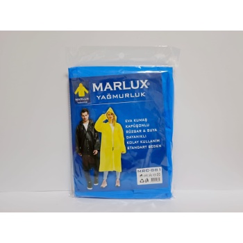 Yağmurluk Mavi  Renk (Standart Beden)