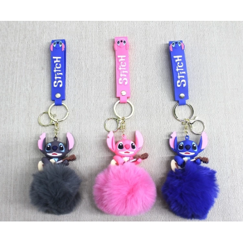 Ponponlu Stitch Anahtarlık Alk4245 ( Lisinya )