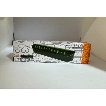 Araba Numaratörü Fosforlu Açılır Kapanır Kaliteli