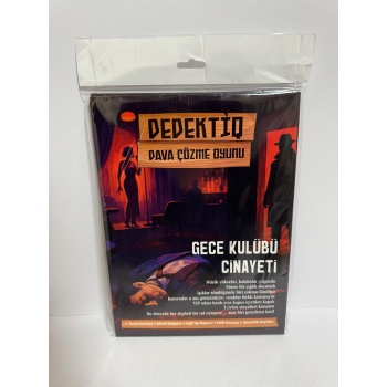 Dedektif Dava Çözme Oyunu  Gece Kulübü Cinayeti