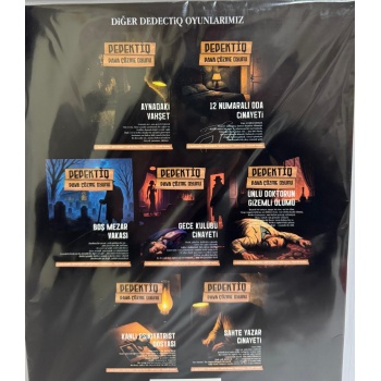 Dedektif Dava Çözme Oyunu 7 Farklı Dava