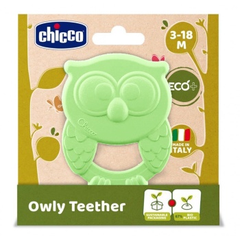 Chıcco Owly Diş Kaşıyıcı 3-18 Ay - Yeşil