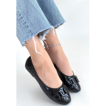 Lawy Siyah Rugan Babet Ayakkabı - Lisinya