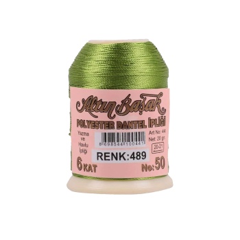 Altınbaşak Oya ve Dantel İpi 20 gr - Royaleks - No: 489