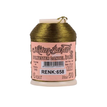 Altınbaşak Oya ve Dantel İpi 20 gr - Royaleks - No: 658