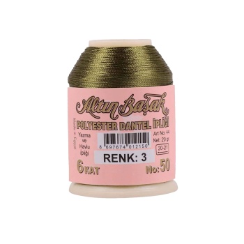 Altınbaşak Oya ve Dantel İpi 20 gr - Royaleks - No: 003