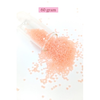 Dökme Cam Kum Boncuk (11/0) 2 mm - 60 Gram - Pudra - BNC060