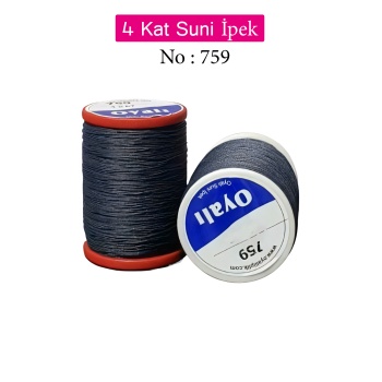 Oyalı 4 Kat Suni İpek İplik İğne Oyası Boncuk İpi Tığ Oyası No:759