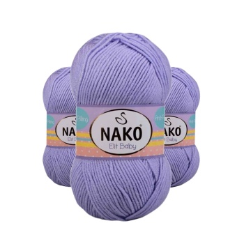 3 Adet Elite Baby El Örgü İpi Tüylenmeyen Bebek Yünü Seher Yeli 10625