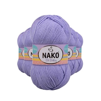 5 Adet Elite Baby El Örgü İpi Tüylenmeyen Bebek Yünü Seher Yeli 10625