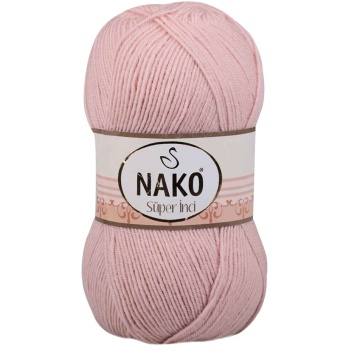 Süper İnci El Örgü İpi 100 gr Açık Pudra 1479