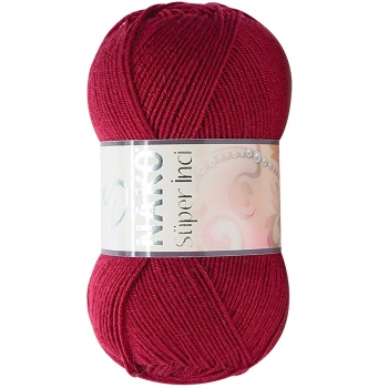 Süper İnci El Örgü İpi 100 gr Vişne Çürüğü 3630