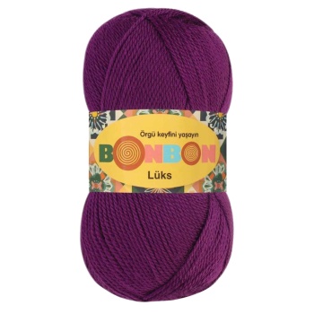 Lüks Patik İpi Yünü Koyu İspirto 98287