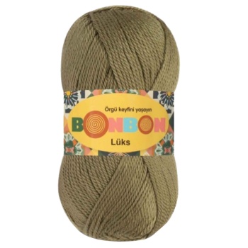 Lüks Patik İpi Yünü Koyu Yeşil 98295