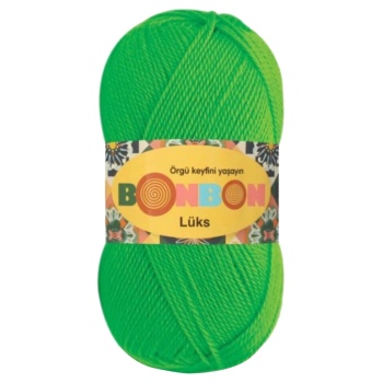 Lüks Patik İpi Yünü Neon 98395