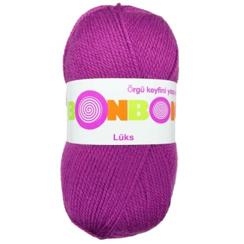 Lüks Patik İpi Yünü Koyu Pembe 98675