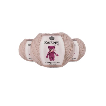 3 Adet Amigurumi El Örgü İpi 50gr 793